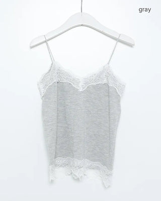 Lace-point camisole