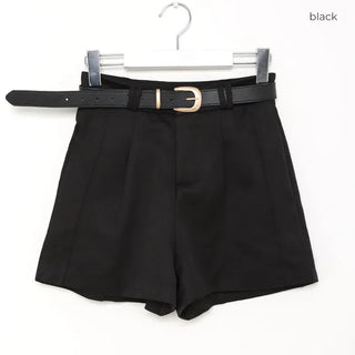 Pintuck shorts