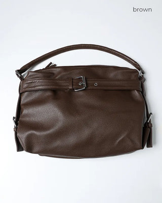 Belt Point Square Shoulder Bag