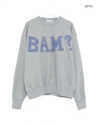 (Unisex) Border BAM Patch Sweatshirt