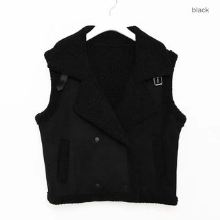 Sheepskin vest jacket