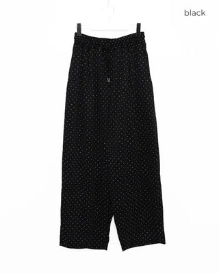 Waist String Dot Sweatpants