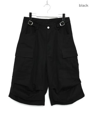 Buckle Bermuda Cargo Pants