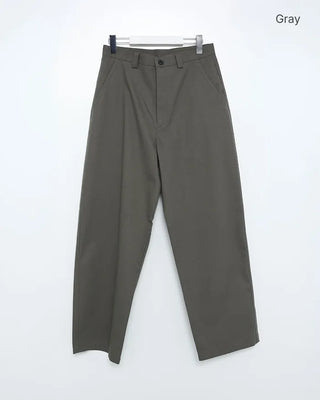 Pocket wide chino pants