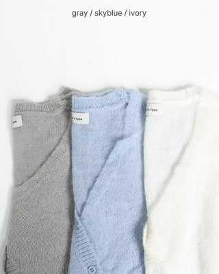 See-through cardigan