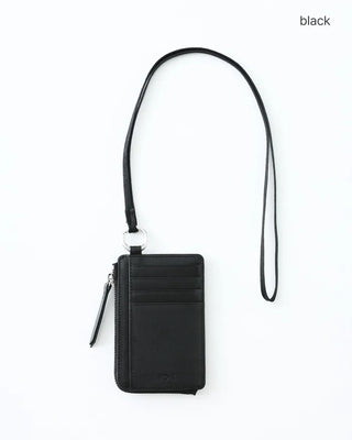 [2nd Re-release] (ORIGINAL) Strap Leather Card Wallet (black)