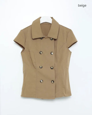 Trench blouse