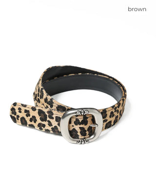 Leopard belt