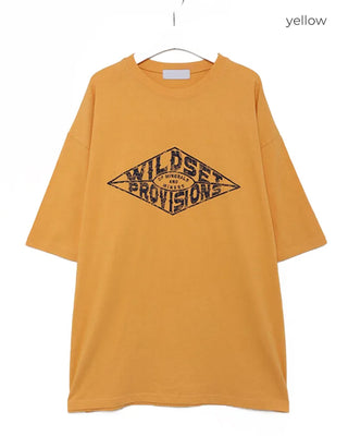 Wild Overfit Half Sleeve T-Shirt