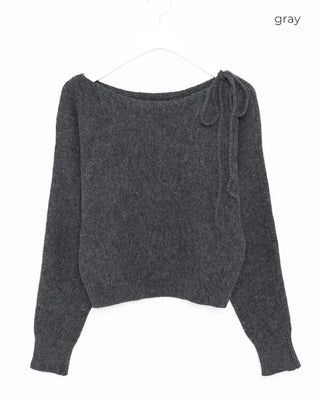 Choker One-Shoulder Knit