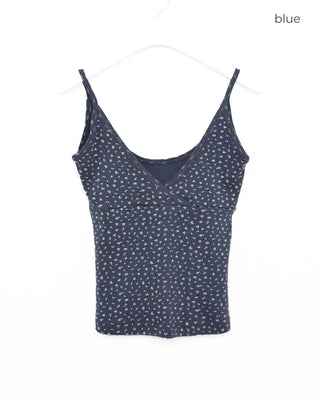 Flower Slit Sleeveless