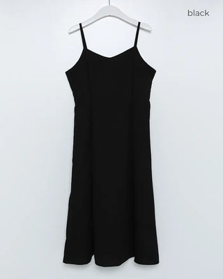 Simple bustier long dress