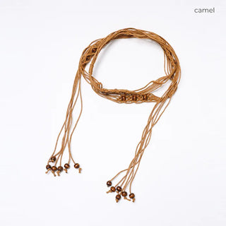 Ethnic strap belt