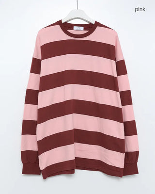 Oversized Wide Striped T-Shirt