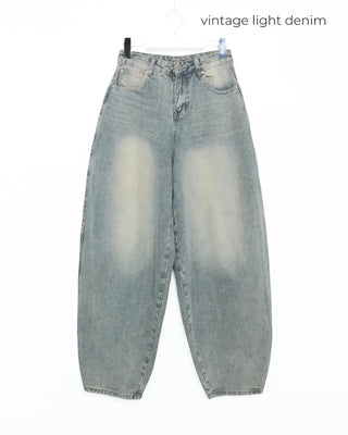 Washed Rounded Denim
