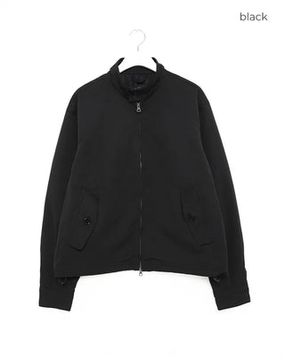 Cotton zip-up blouson