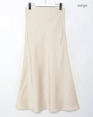 Satin Mermaid Long Skirt