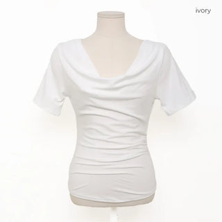 2-way short T-shirt