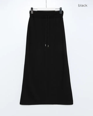 Maxi Banding Long Skirt