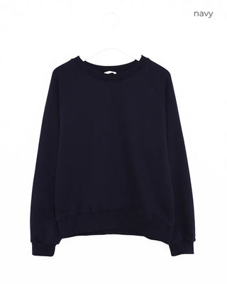 Stitched raglan sweatshirt