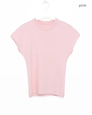 Slim short-sleeve knit
