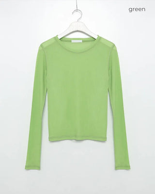 Tencel Basic Long Sleeve T-Shirt