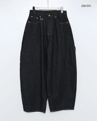 D-ring carpenter denim pants