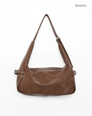 Side belt shoulder bag