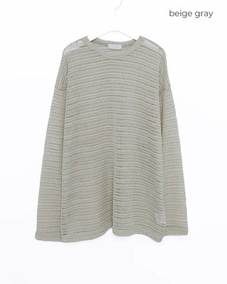 Mesh Round Knit