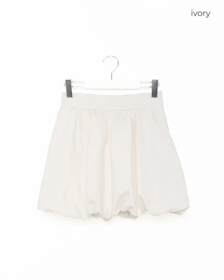 Balloon mini skirt