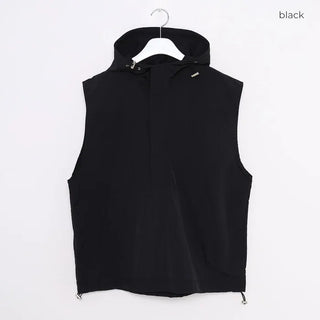 (Unisex) Hooded Anorak Vest