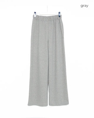 Simple elastic waist sweatpants