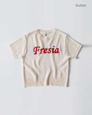 (ORIGINAL) Freesia Short Sleeve Knit