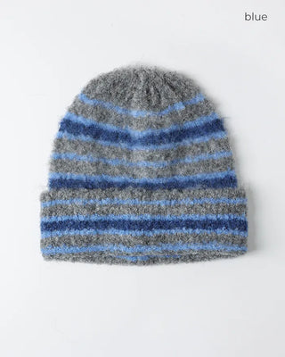 Multi-stripe knit cap
