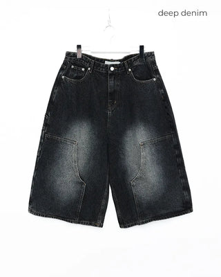 Carpenter denim Bermuda shorts