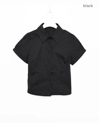 Slim puff shirt