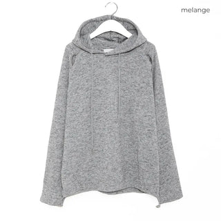 Slit Hooded T-shirt