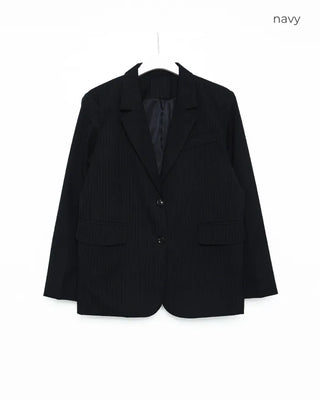 Pinstripe Welt Pocket Jacket