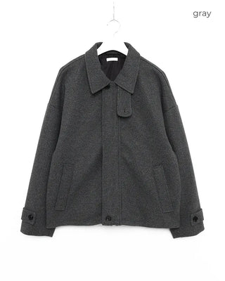 Herringbone half coat