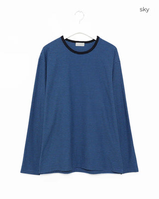 Mini striped long-sleeved T-shirt