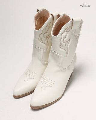 Western Cuban short boots