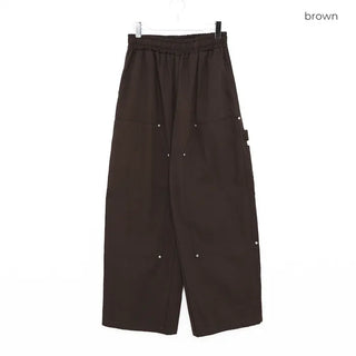 (Unisex) Double Knee Banding Pants