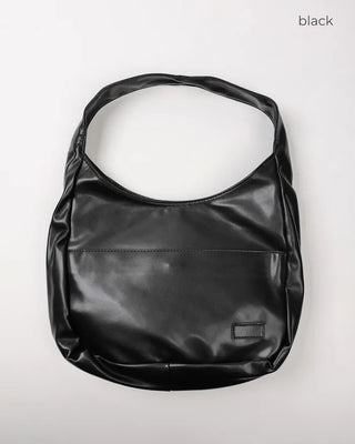 (Unisex) Leather Pocket Shoulder Bag