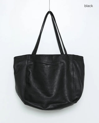 Big leather tote bag