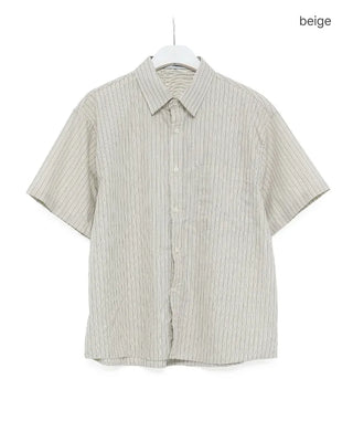 Ethnic striped half shirt