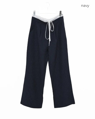 Striped Point Pants