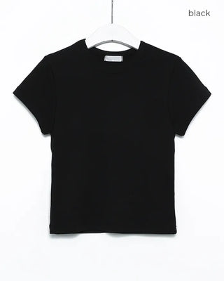 Basic French Sleeve T-Shirt