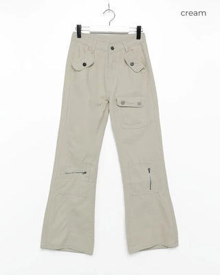 Multi-pocket cargo pants