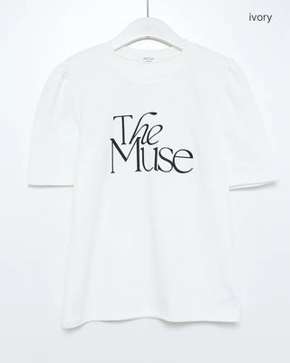 Muse Lettering Short-Sleeve T-Shirt