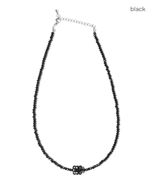 Circle bead necklace
